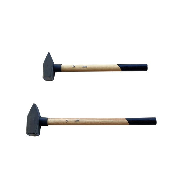 VaGo-Tools 2-delige set slotenmakershamer hickorysteel 3/4 kg hamer voorhamer, 233-803/804 per stuk 1_wv