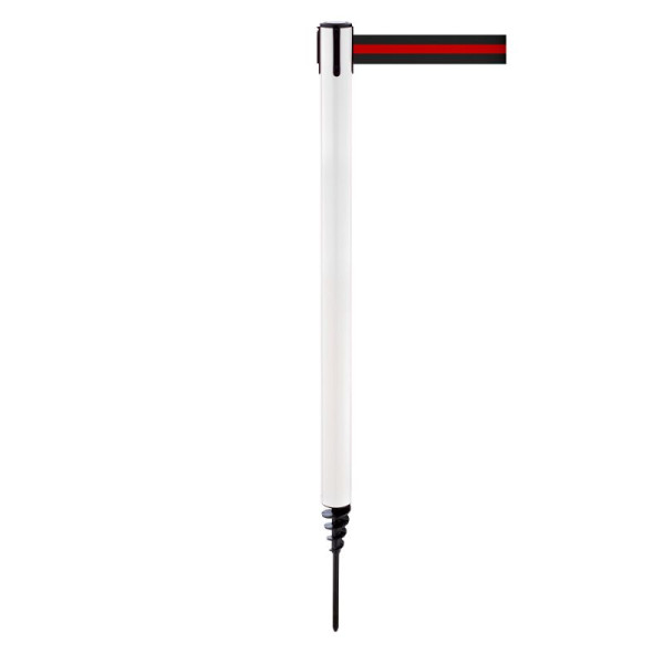 Stein HGS HGS personengeleidingssysteem -P-Line Outside-, wit, zwart/rood/zwart horizontaal (gestreept), met veiligheidssluiting (zelfontgrendelend), 37690-0602