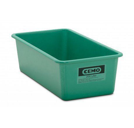 Cemo rechthoekige container 100l groen, 1142