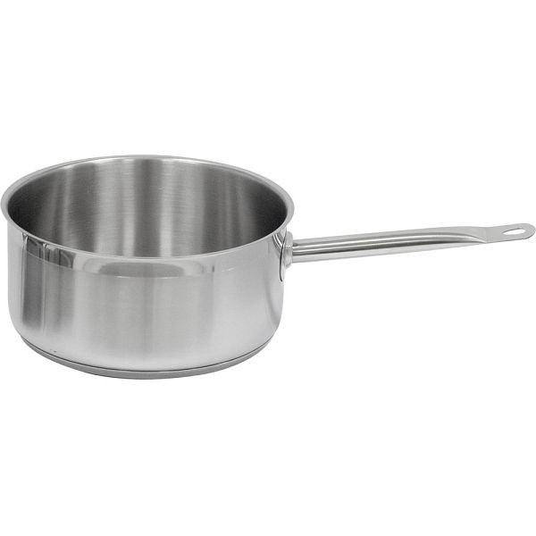 Stalgast steelpan zonder deksel, Ø 160 mm, hoogte 95 mm, 1,9 liter, KG0302160