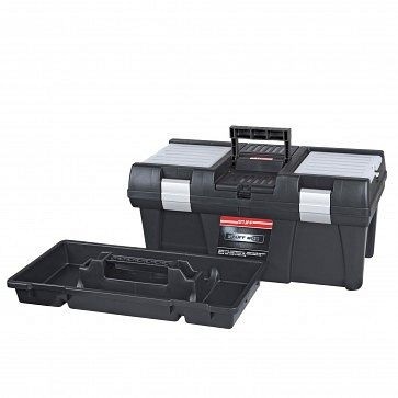 ADB Toolbox Stuff Semi Profi Line20", afmetingen koffer BxDxH: 525x256x240 mm, kleur: zwart, 15513