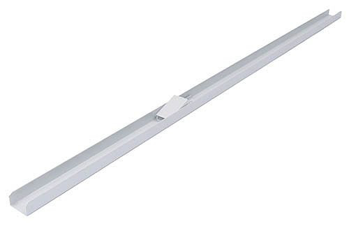 Bedrunka + Hirth werkstuk draagrail breedte 1000 mm incl. 1 x stopper, 07.60.03