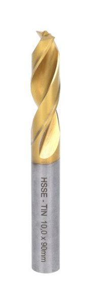 KS Tools HSSE-TiN puntlasboor, 10 mm, 332.0210