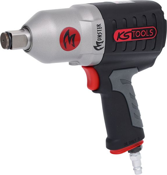 KS Tools 3/4" MONSTER krachtige pneumatische slagmoersleutel, 1690Nm, 515.3785