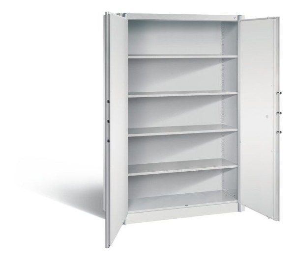 C+P brandwerende kast Certos, H1950xB1200xD500mm, kleur: lichtgrijs, dagschoot, 5 OH, 1180-00 S10034