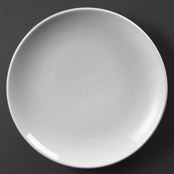 Olympia whiteware ronde coupé borden 23cm, VE: 12 stuks, U078