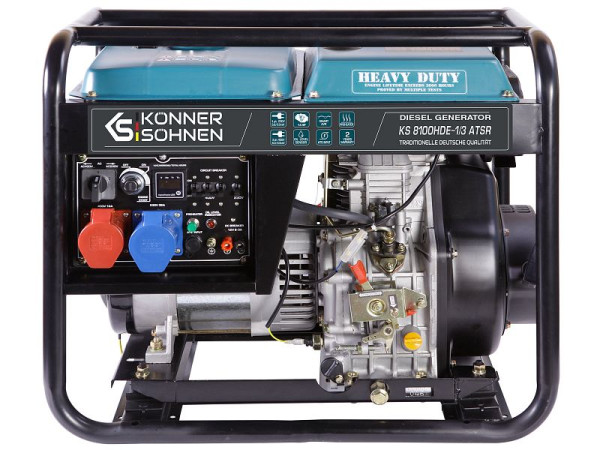 Könner & Söhnen dieselgenerator KS 8100HDE (EURO V), KS 8100HDE