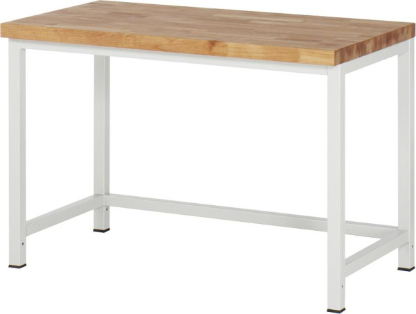 RAU werkbank serie 8000 - frameconstructie (gelast frame), 1250x840x700 mm, 03-8000-1-127B4S.12