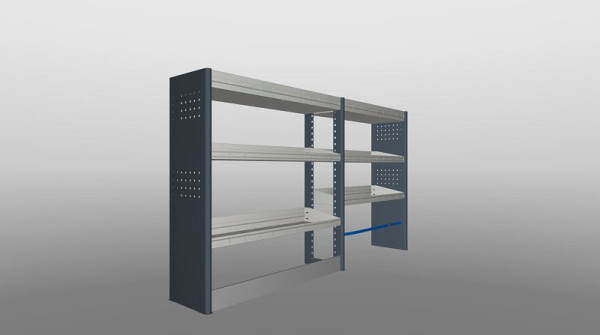 Plastipol-Scheu Profi-Line voertuiguitrustingsmodule 1145 x 1990 x 310 mm, PL 704