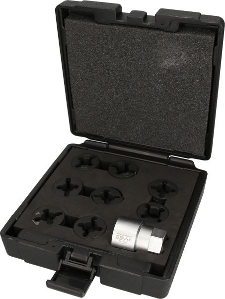 KS Tools wielboutschroefdraadreparatieset voor bedrijfsvoertuigen, 9-delig, 460.5480