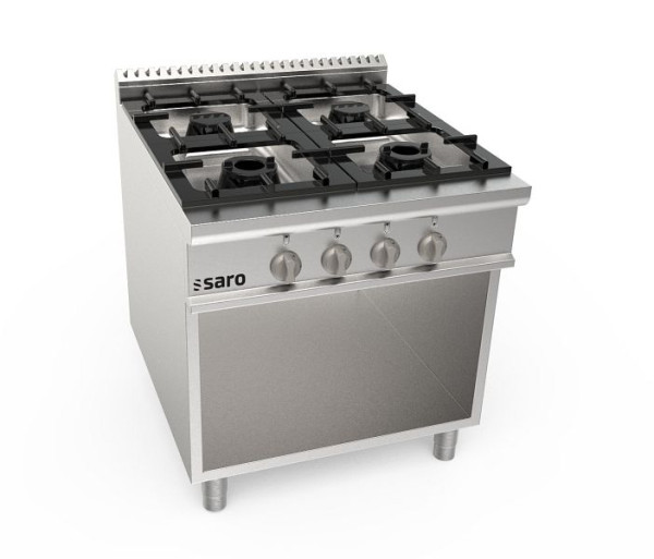 Saro gasfornuis open basis 4 branders LQ, 423-8005