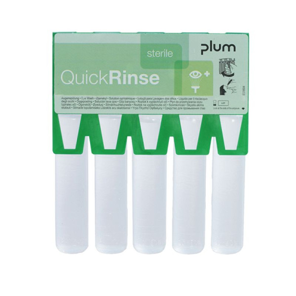 Stein HGS HGS oogspoelampullen -PLUM QuickRinse-, 5 stuks, pc5160