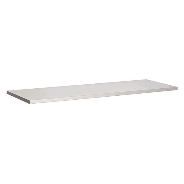 Gastro-Inox werkblad van RVS AISI 430, 2000x700mm, versterkt met 18 mm dik gemelamineerde, waterdichte spaanplaat, 301.011