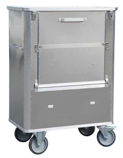 Gmöhling transportwagen met gedeeld deksel, PVC buffer en opklapbare 3-delige langswand G®-TRANS D 1539 / 690 SCU, 690 l, 220153913