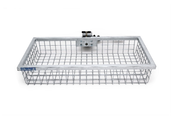 Achterdrager Optimaal, neerlaatbaar met snelsluiting in maat 1000 x 500 x 175 mm, 991353