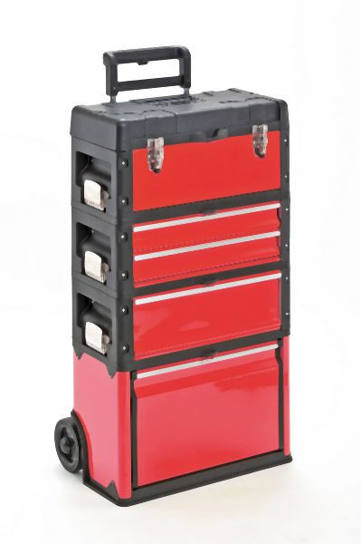 Metra Werkzeugtrolley, 4-fach 1k.1.2.1 rot, 10703, 4250417707030