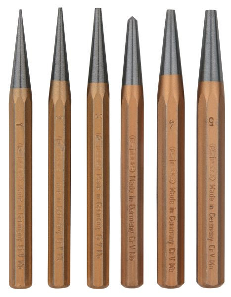 KS Tools stempelset, 6-delig in plastic zak, 162.2126