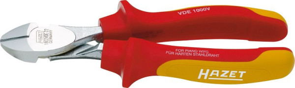 Hazet Kraft zijkniptang, dubbel geïsoleerd, norm: IEC 60900:2018, DIN ISO 5749, 1802VDE-22