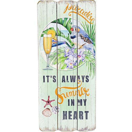 Technoline MDF wanddecoratie, set van 12, 4 x per motief, afmetingen (BxHxD): 150 x 345 x 9 mm, 853974