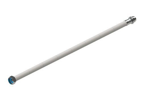 B-SAFETY slang voor lichaamsdouche, lengte 700 mm, wartelmoer G1" recht met vlakke afdichting, 306276