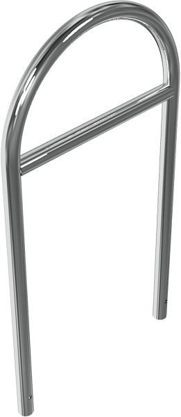 Schake RVS beugel Ø 48 mm voor plaatsing in beton, ronde beugel met dwarsbalk, totale breedte 650 mm, 449_66
