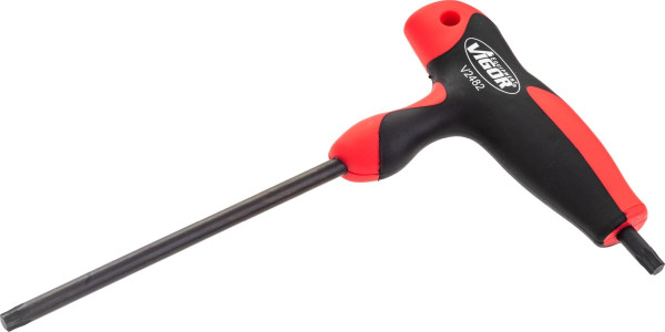 VIGOR TORX® T-greep schroevendraaier, binnen TORX® profiel, T40, V2482