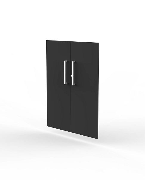 Kerkmann voordeuren 3 OH, vorm 4, B 760 x D 16 x H 1040 mm, antraciet, 13461213