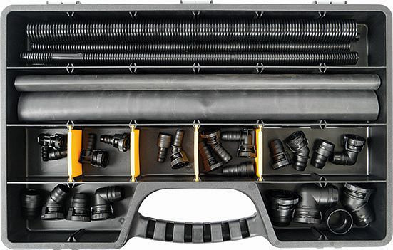 Kunzer polyamide ribbelbuis/gladde buis reparatieset, 32-delig, 7WRR32