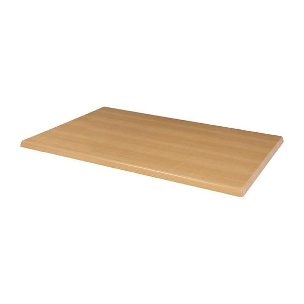 Bolero rechthoekig beuken tafelblad, CW130