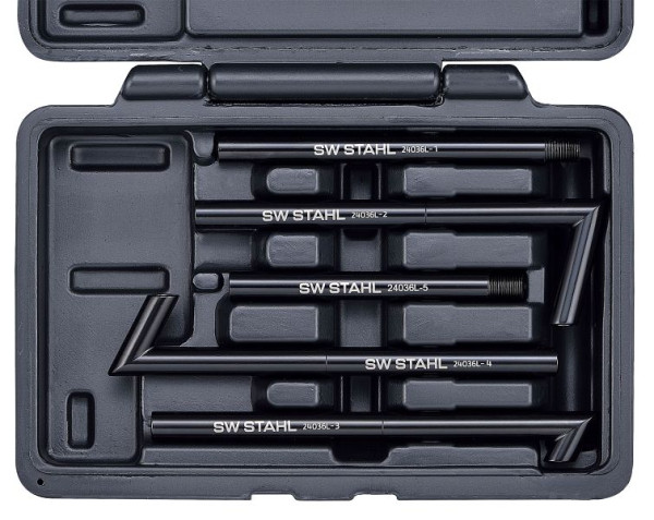 SW staaladapterset, 5-delig, 24034L