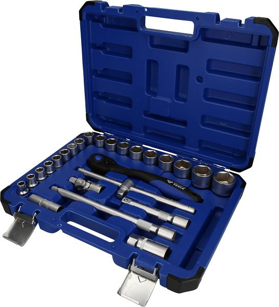 Brilliant Tools 1/2" dopsleutelset, 25-delig, BT022025