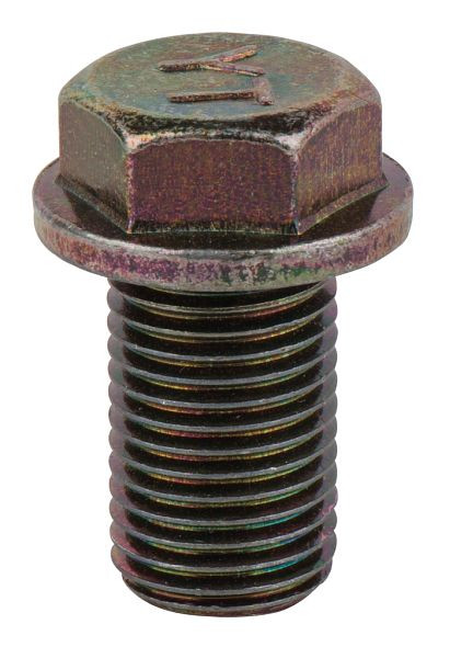 KS Tools olieaftapschroef, buitenzeskant 17mm, M14x1,5x23mm, verpakking van 25, 430.2077
