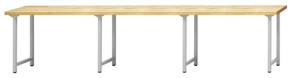 ANKE werktafel; 4050 x 800 mm; RAL 7035