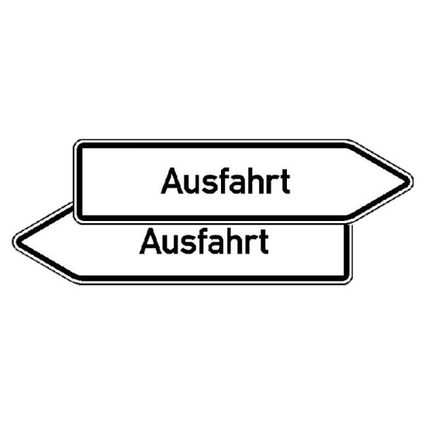 Stein HGS HGS binnenwegwijzer rechts/links - afrit - wijzend naar rechts, 53.5788