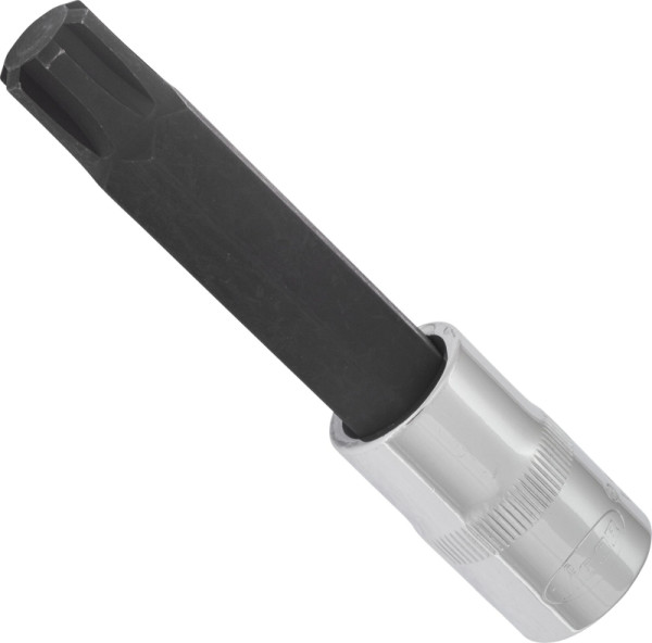 VIGOR RIBE schroevendraaierbit, hol vierkant 12,5 mm (1/2 inch), binnenwigprofiel Ribe-CV, M14, lengte: 100 mm, V2219