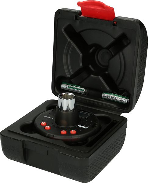 KS Tools 1/2" digitale momentadapter met gradenboog, 6,8-135 Nm, 516.1192