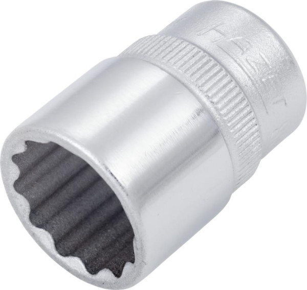 Hazet-dop, bi-hex, hol vierkant 10 mm (3/8"), buiten dubbel-hex tractieprofiel, 19/32", 880AZ-19/32