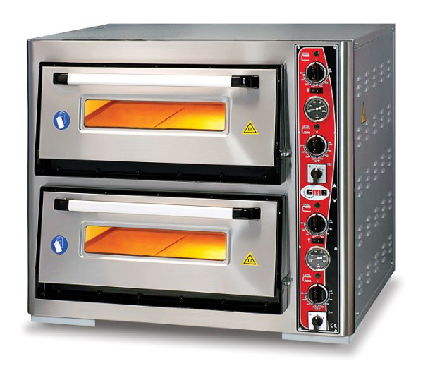 GMG pizzaoven CLASSIC PF 70105 DE-T, 2 bakkamers, PF70105DE-T