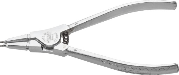 Hazet borgveertang, standaard: DIN 5254 vorm A, oppervlak: verchroomd, staalgrijze punt, lengte: 140 mm, 1846C-1