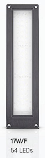 Hagnleone PLANONLIGHT LED 17W / F ZWART, 10389