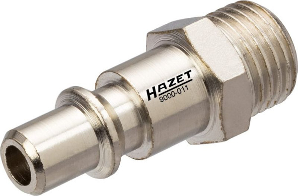 Hazet luchtaansluitnippelset, aantal gereedschappen: 3, gebruik: België, Frankrijk, Nederland, Zwitserland 12,91 mm / 1/4" draad staal, 9000-011/3