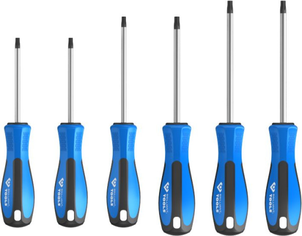 Brilliant Tools schroevendraaierset, 6-delig, TORX, BT031010