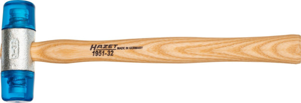 Hazet plastic hamer, lage terugslag, 32 mm, 1951-32