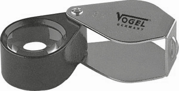 Vogel Germany opvouwbare loep, 4 + 6 = 10x, Ø 30 mm, 600159