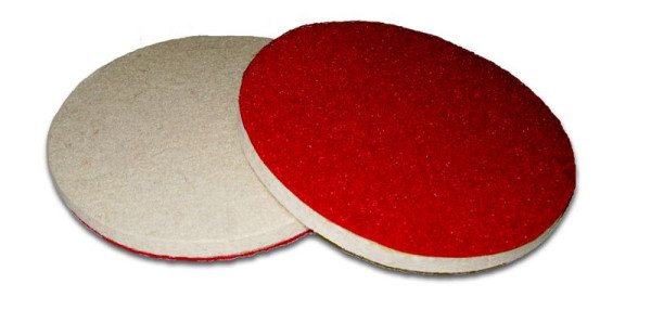 VaGo-Tools 1x polijstschijf met klittenband achterkant Polijstschijf Ø 125 mm viltschijf, B-125x1_vx