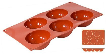 Contacto bakmat halve bol 8 cm, 6630/085