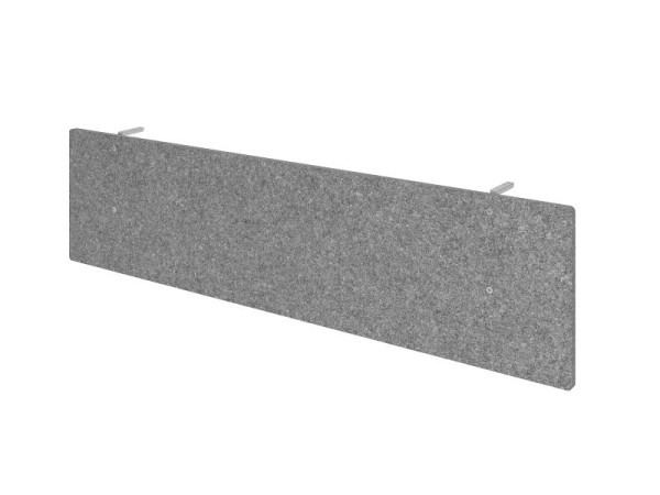 Hammerbacher scherm, geluidsisolatie voor 200 tafel, grijs, VSIA20/5
