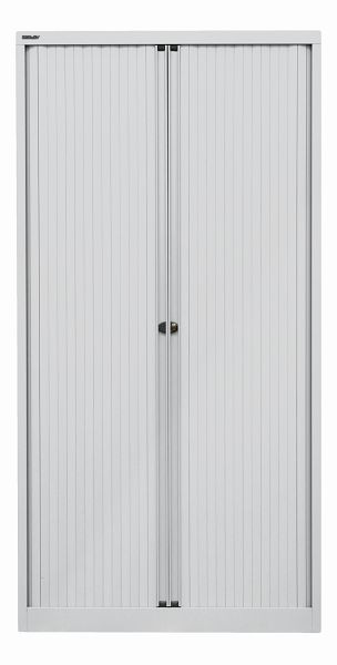 Bisley rolluikkast EuroTambour, 4 planken, 5 OH, rolluik lichtgrijs, body lichtgrijs, ET410194SLG645
