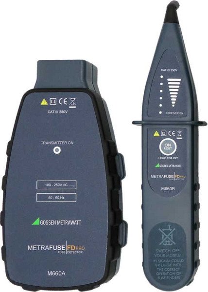 Gossen Metrawatt METRAFUSE FD PRO - Zekeringzoeker, M660C