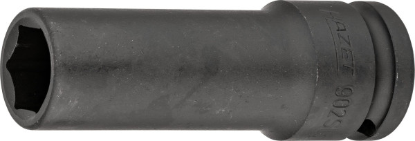 Hazet Impact Machine Schroevendraaier Socket, Hex, Hol Vierkant 12.5mm, 17mm, Wiel Montage, Plastic Insert, 902SLG-17